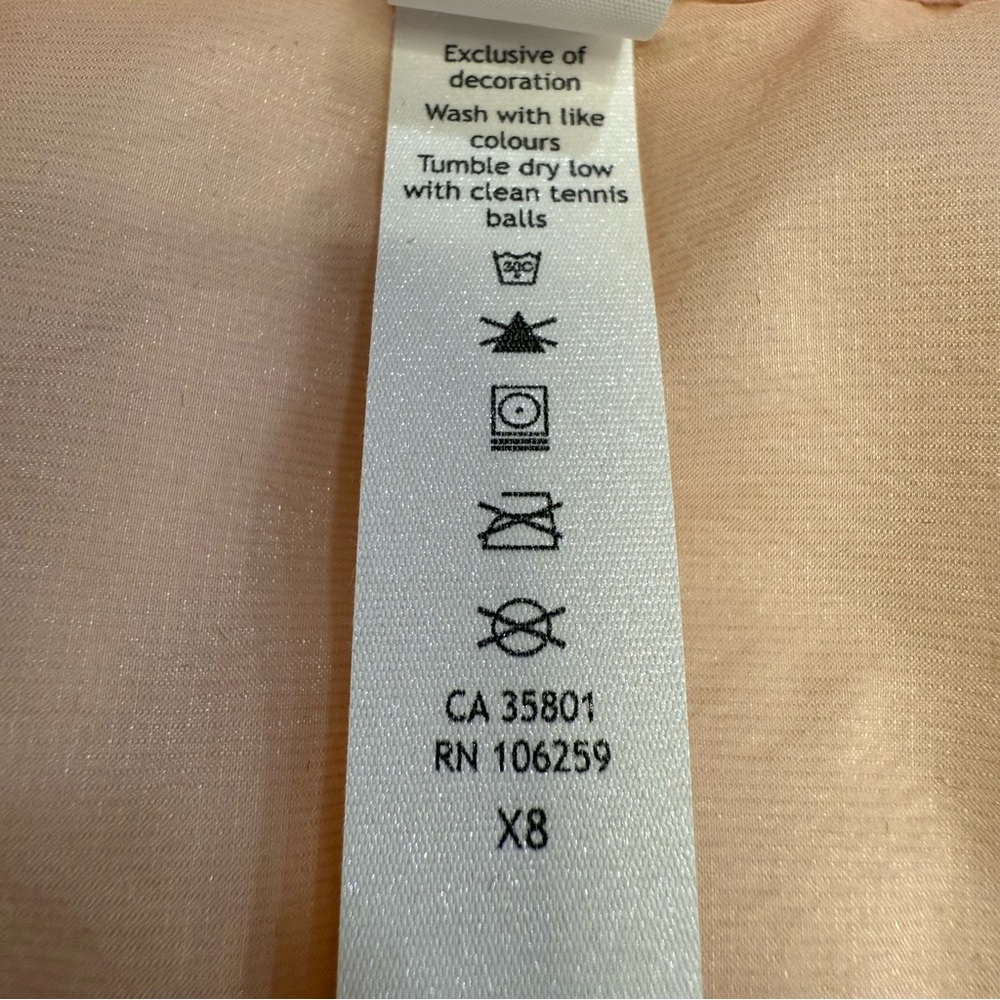 lululemon Down For It All Vest Misty Rose Pink Size 10 Goose Down - Picture 11 of 13